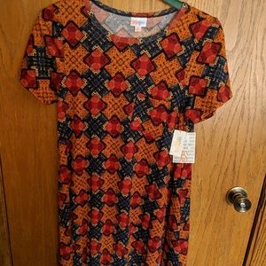Multicolored Lularoe Carly